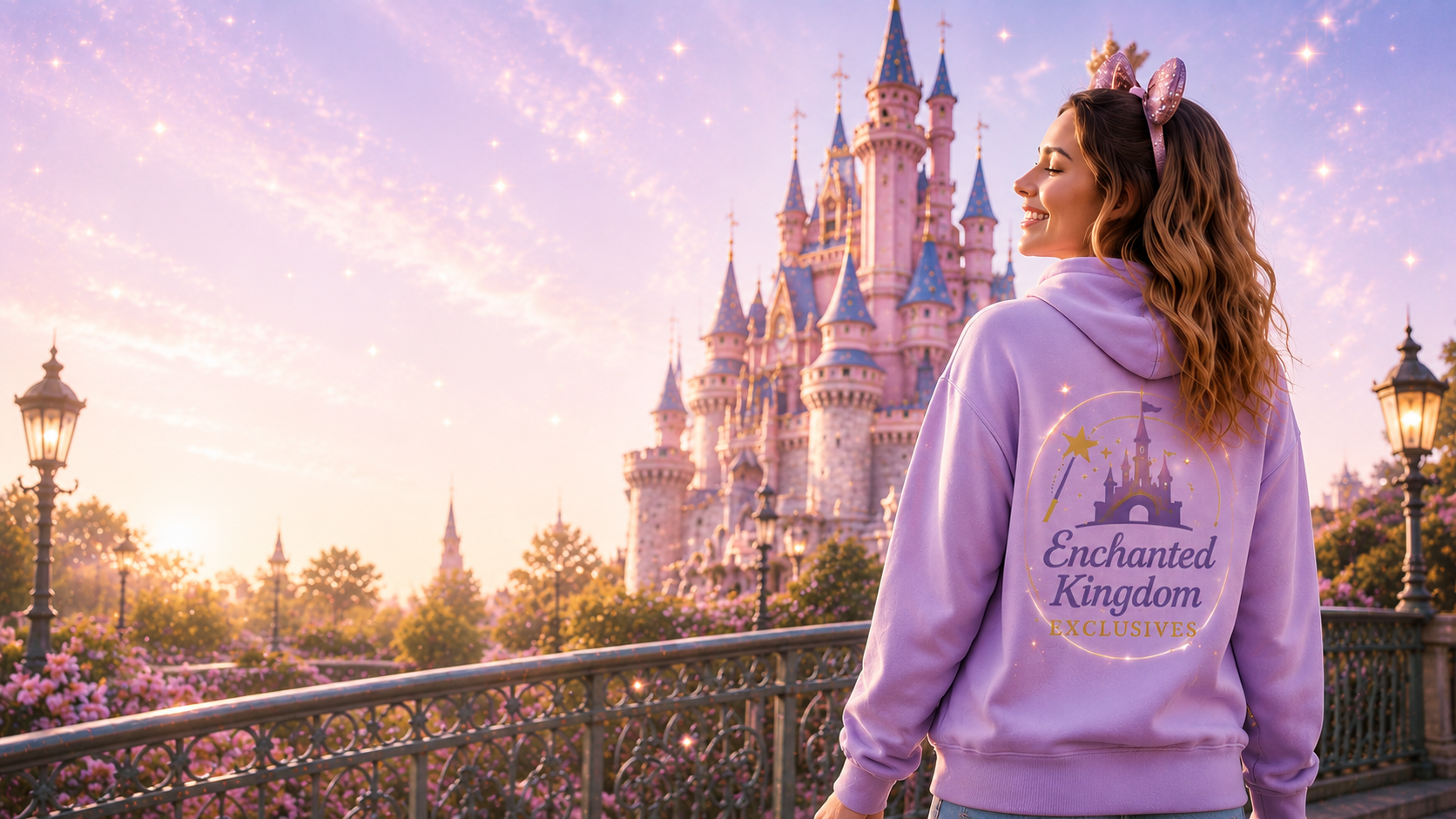 Magical fairytale castle